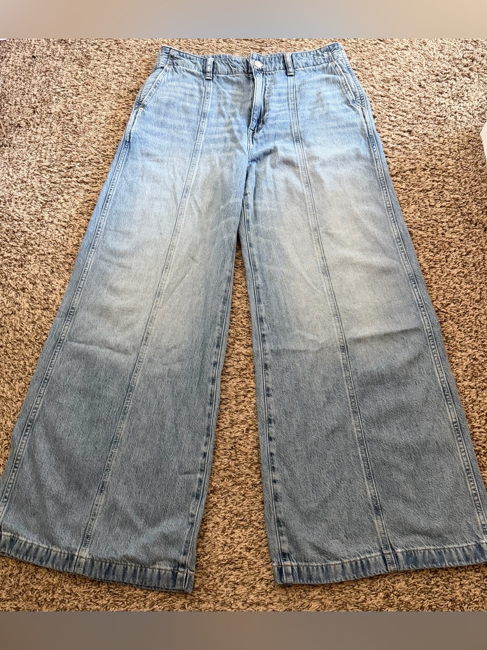 Madewell Wide Sweep Trouser size 28